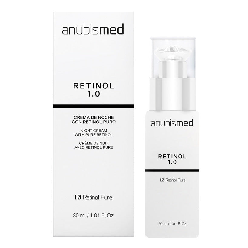 Crema de noapte cu retinol pur 1.0 - ANUBISMED Retinol 1.0 30 ml
